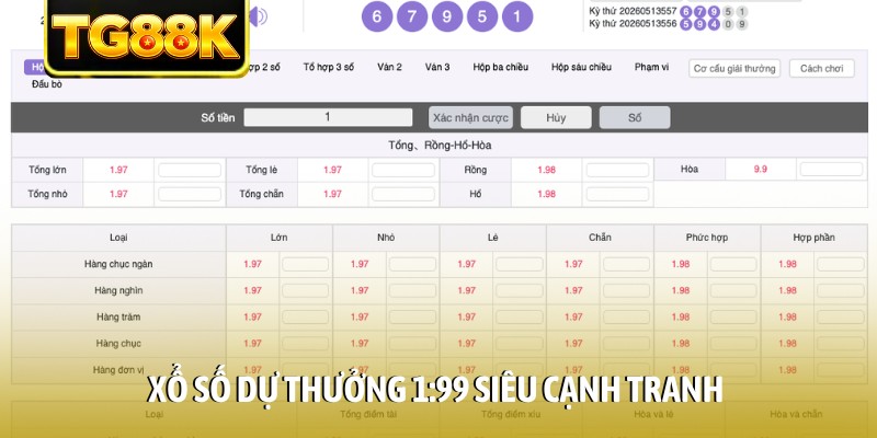 Xổ số dự thưởng 1:99 siêu cạnh tranh Xổ số dự thưởng 1:99 siêu cạnh tranh