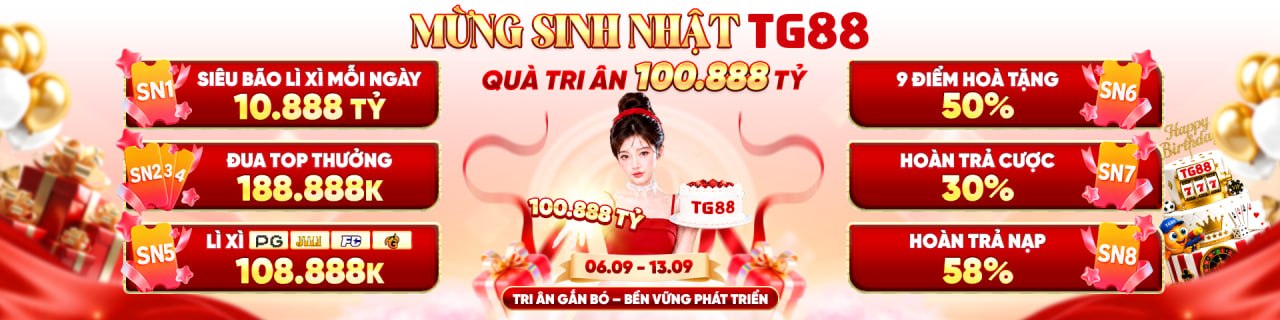 banner sự kiện tg88
